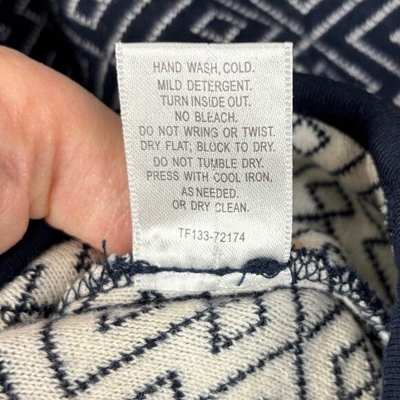 Pendleton Knit Cotton 2-Button Blazer XL Southwest Geometric pockets - Picture 11 of 11